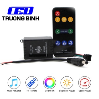 SP106E BỘ ĐIỀU KHIỂN LED FULL MÀU ARGB WS2812B WS2811 UCS1903 NHÁY THEO NHẠC