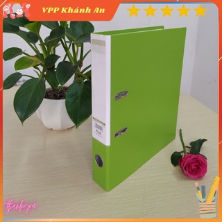 File càng cua- File còng bật 5cm Plus xanh cốm