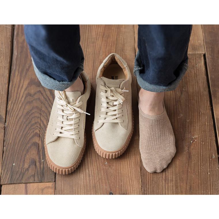 Tất vớ nam nữ SOLANO tất cổ ngắn co giãn đi giày búp bê, giày thể thao chạy bộ, tập gym đa năng nhiều màu FAS-001320