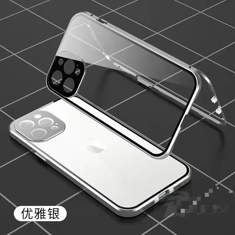 ỐP Lưng iphone 13 Pro max , 13 pro  ,Ốp iphone Hít  Nam Châm Cường Lực 2 MẶT IPHONE