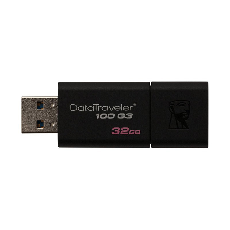 USB Kingston 𝙏𝙤̂́𝙘 Đ𝙤̣̂ 𝘾𝙖𝙤 DT100G3 32Gb 3.0 tốc độ cao 100MB/s
