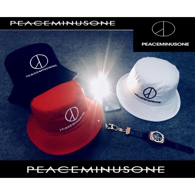 Nón Bucket thời trang - Peace tròn Nam Nữ
