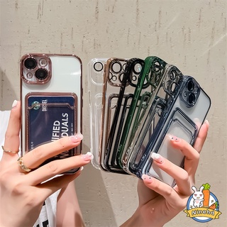 Ốp Điện Thoại TPU Mềm Chống Sốc Có Ngăn Đựng Thẻ Cho iPhone 13 12 11 Pro Max X Xr Xs Max SE iPhone 8 7 6 6s Plus