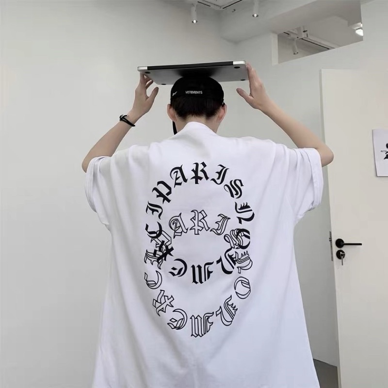 Áo thun tay lỡ nam nữ, áo phông unisex form rộng chất cotton mát mịn thấm hút mồ hôi in hình TOMO