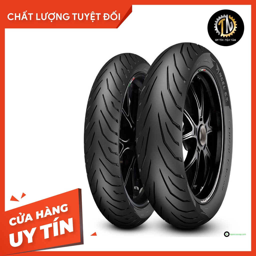 Cặp vỏ Pirelli size 17 Angel City cho xe đi mâm Wave, Dream, Winner, Satria, Sonic