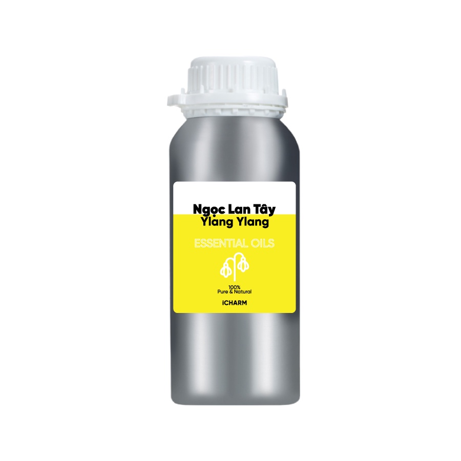 Tinh dầu ngọc lan tây xông phòng 500ml, 1 lít iCHARM - 100% Nguyên chất, Không pha loãng, Không tạp chất