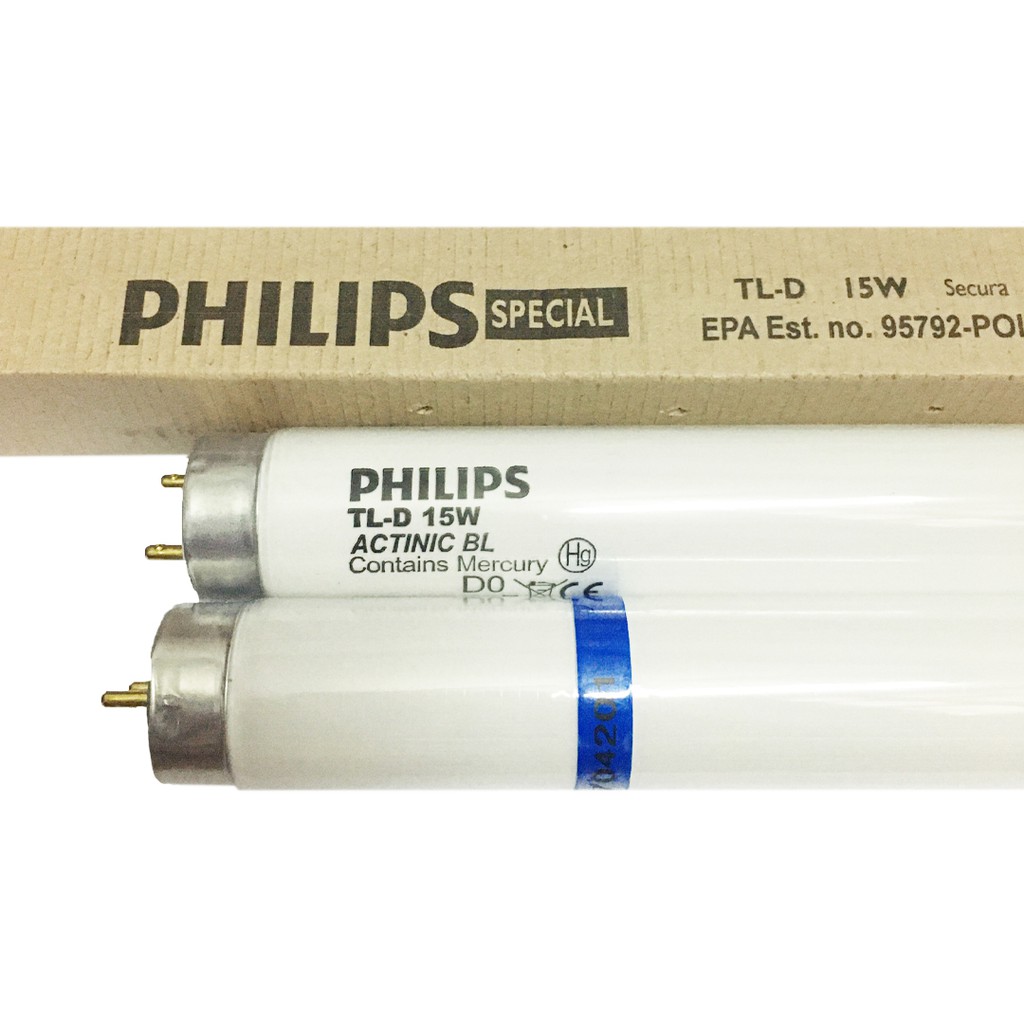 Bóng đèn diệt côn trùng, thu hút côn trùng 15W Philips ( Chống Vỡ )