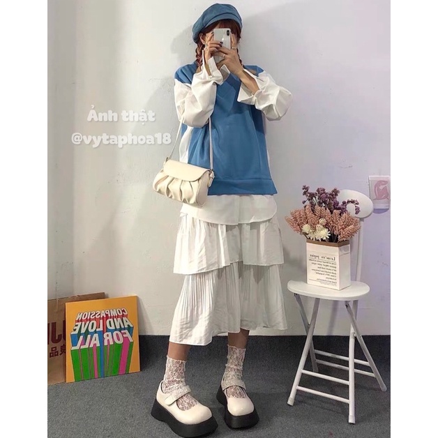 Túi kẹp nách nữ da mềm và túi đeo chéo nữ bằng da T5 SẴN