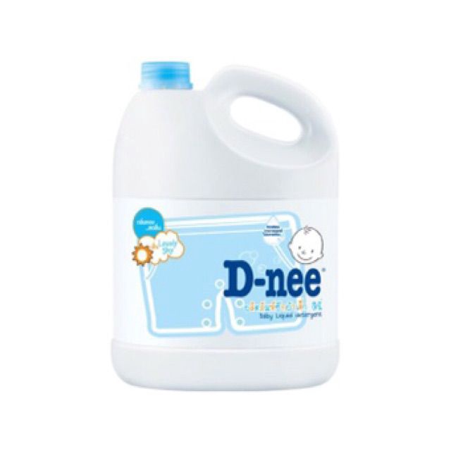 Nước giặt quần áo sơ sinh Dnee chính hãng Thái Lan an toàn thơm dịu can 3000ml