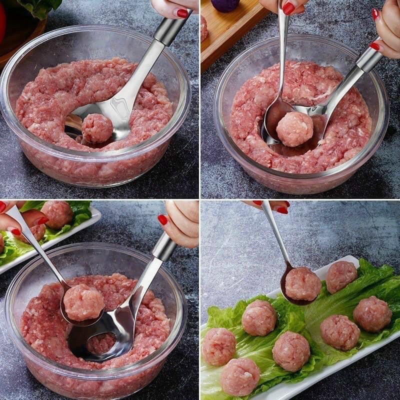 Thìa nặn thịt viên