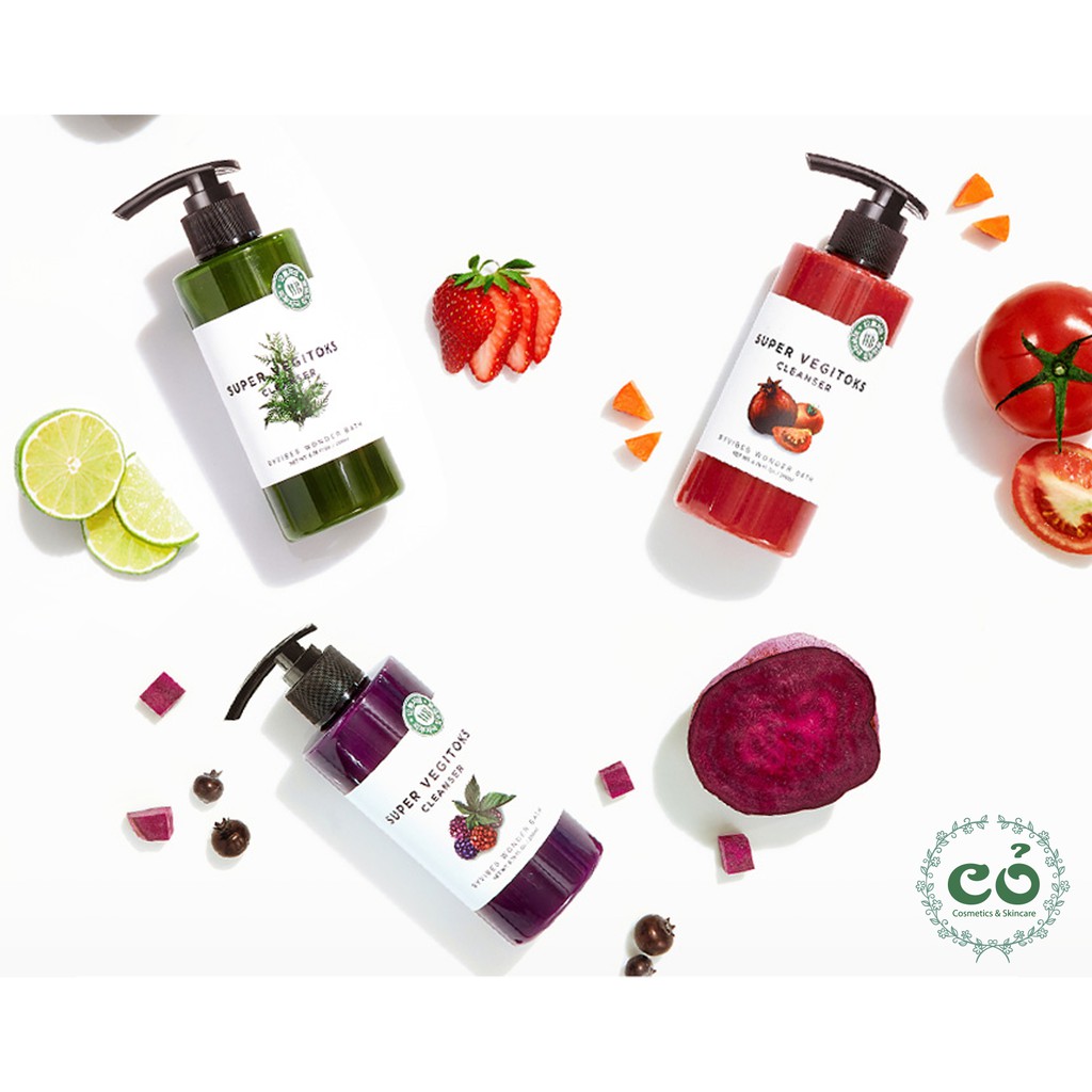 Sữa rửa mặt rau củ Super Vegitoks Cleanser | BigBuy360 - bigbuy360.vn
