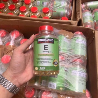 Viên Uống Kirkland Signature Vitamin E 400 IU 500 viên