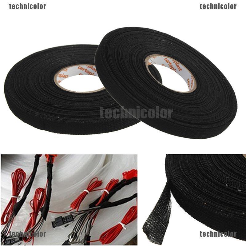 Cuộn băng dính vải dùng để quấn dây điện và dây cáp 15 / 25 / 50m