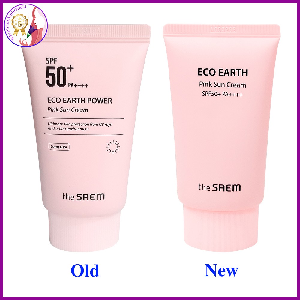 Kem chống nắng the saem eco earth power sun cream spf50+