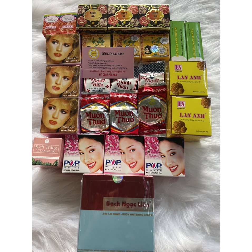 COMBO KEM TRẮNG DA TOÀN THÂN CHUẨN SPA SIÊU TRẮNG