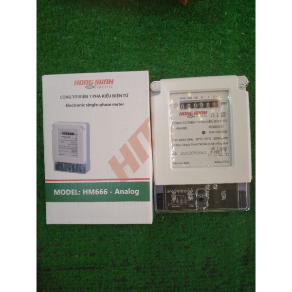 Công tơ điện tử HM666 Analog