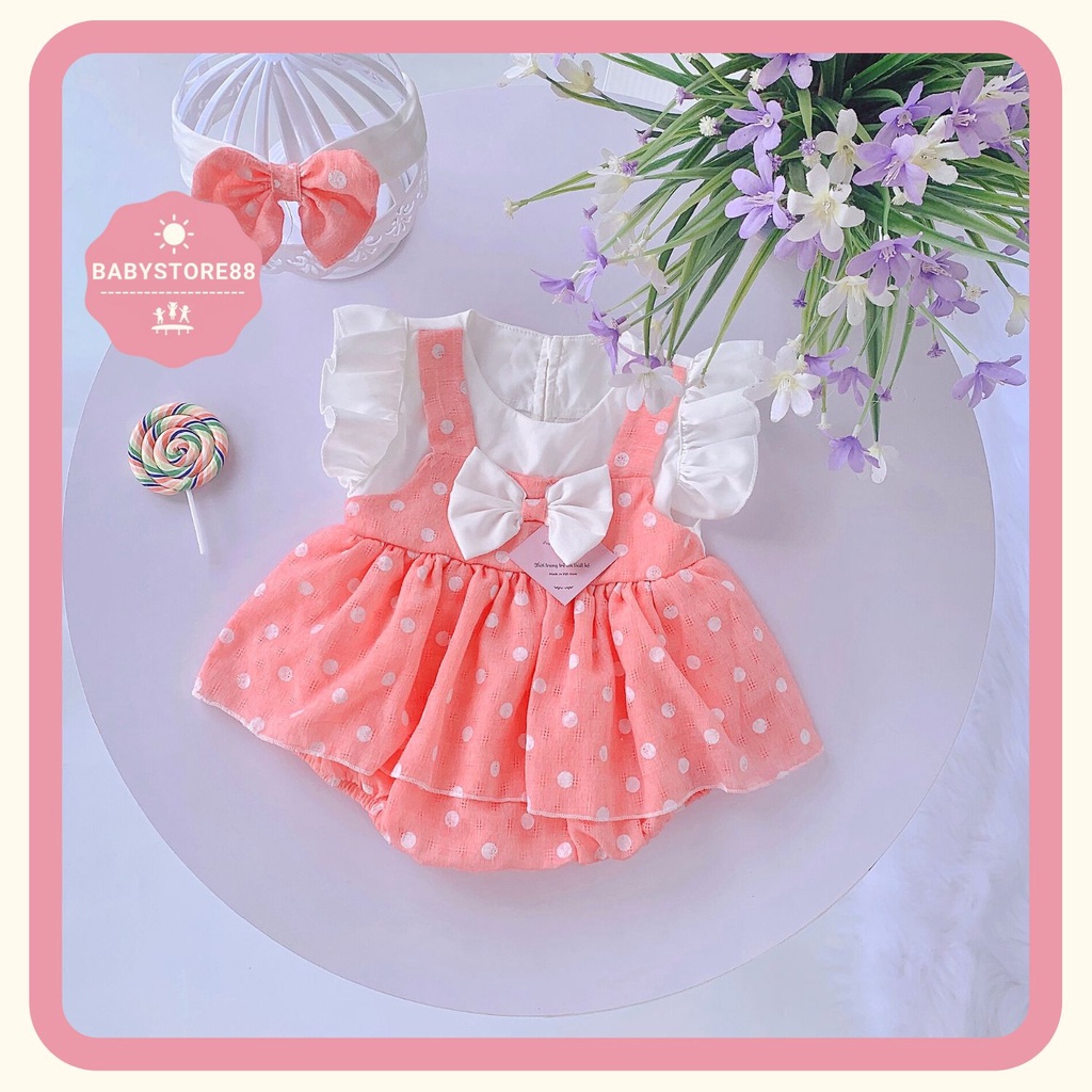 sét Bodysuit cho bé gái- BABYSTORE88 - bộ body cho bé gái sơ sinh thiết kế cao cấp v43 đồ sơ sinh bé gái
