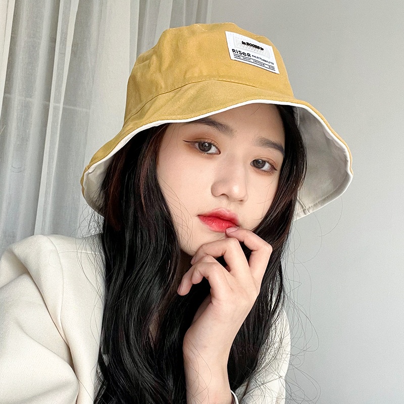 Mũ Tai Bèo Chống Nắng Hai Mặt Phong Cách Nhật Bản Hàn Quốc Bảo Vệ Dễ Phối Đồ