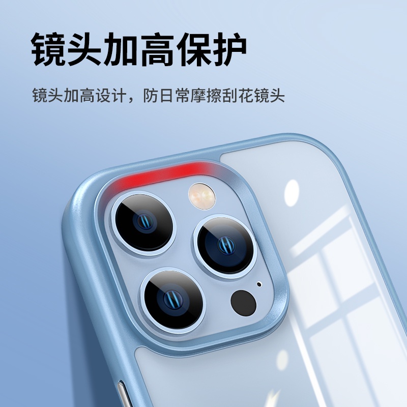 Ốp Điện Thoại Acrylic Trong Suốt Chống Sốc Sang Trọng Cho iPhone 14 12 13 14 Pro MAX 14 MAX