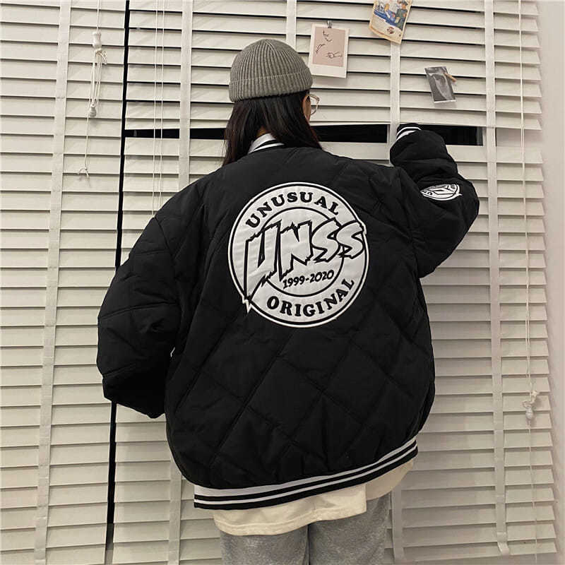 Áo Khoác Bóng Chày In Chữ Thời Trang Nữ Tính | BigBuy360 - bigbuy360.vn