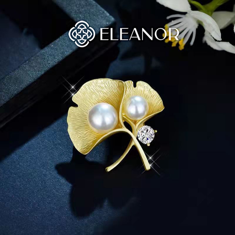 Ghim cài áo nam nữ Eleanor Accessories trâm cài đính đá phụ kiện trang sức sang chảnh