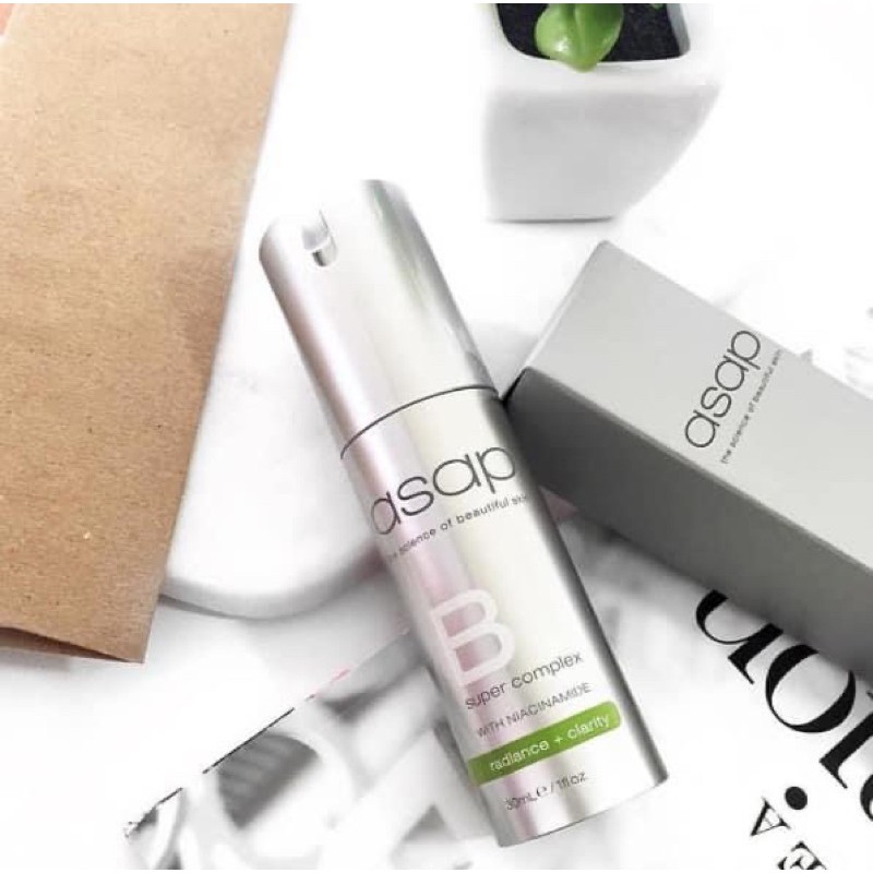 Tinh chất phục hồi dưỡng trắng da Serum ASAP super B complex