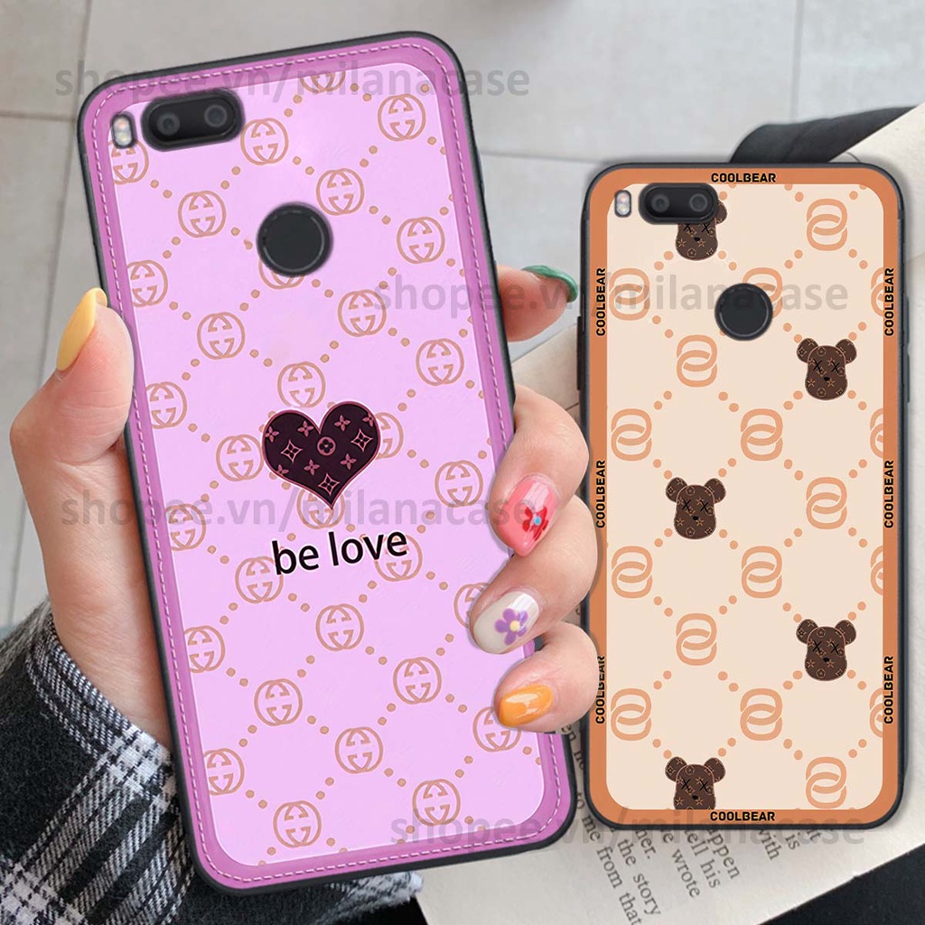 Ốp Xiaomi Mi A1 hình trái tim be love tình yêu siêu đẹp, cá tính, thời trang