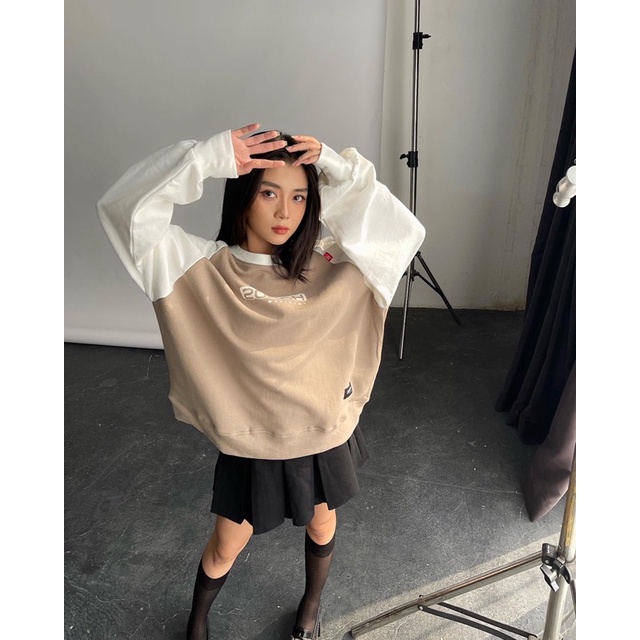 SWEATER LOGO TAY PHỐI