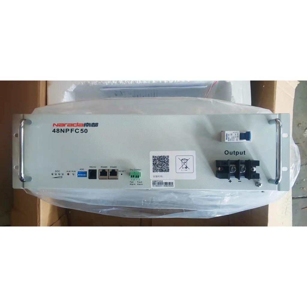 Bộ pin Li-ion  Narada 48V50Ah - PIN SẮT 48 VOLT - CHUYÊN CHO SOLAR