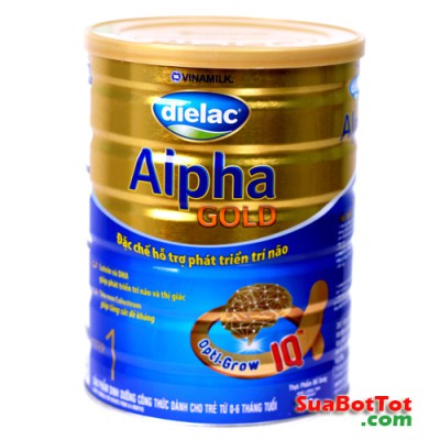 Sữa Dielac Alpha Gold 1 900g (trẻ từ 0-6 tháng)