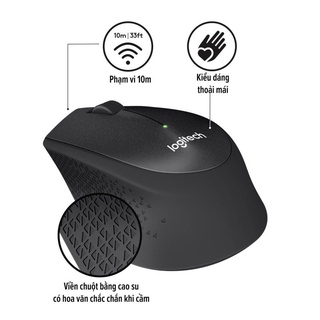 Chuột Không Dây Logitech M330 (Màu đen)