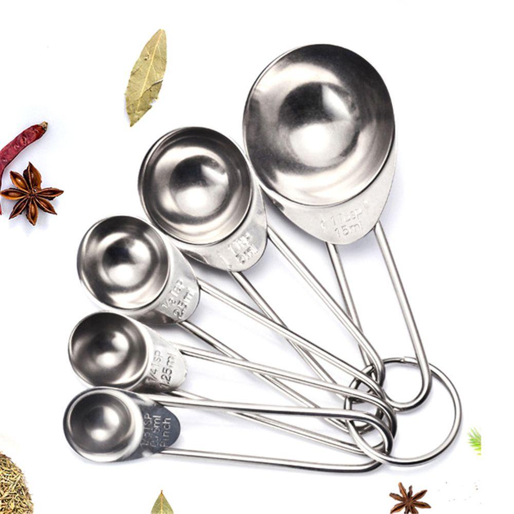 Muỗng Đo Lường Gia Vị Bằng Thép Không Gỉ Cho Nhà Bếp