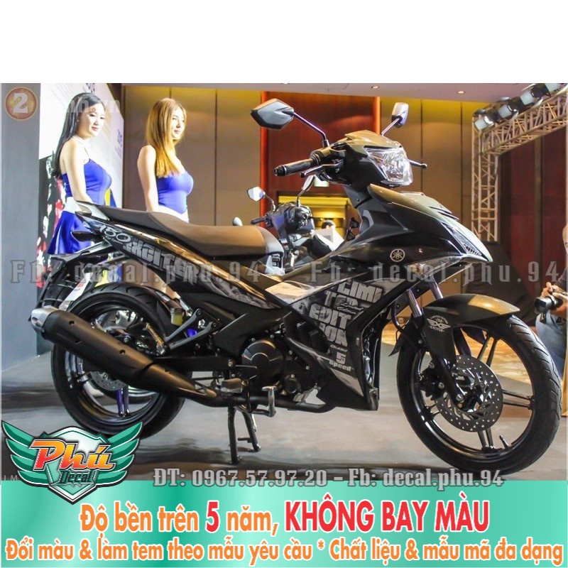 Tem rời Exciter 150 Limited cover Uv -1