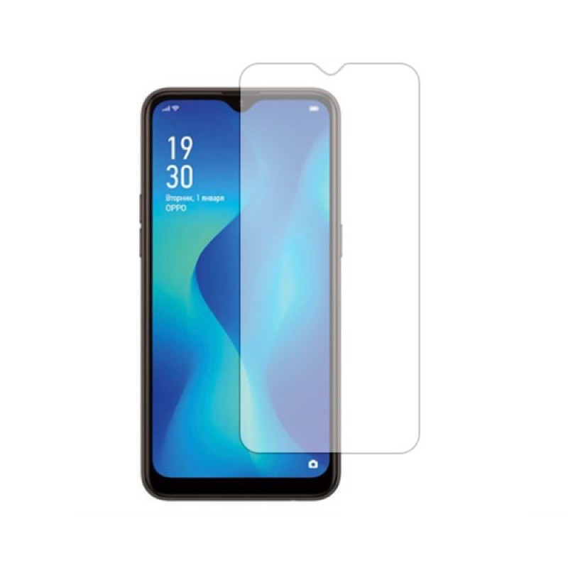 Kính cường lực 2.5D Oppo A1K trong suốt mài cạnh tặng kèm giấy lau