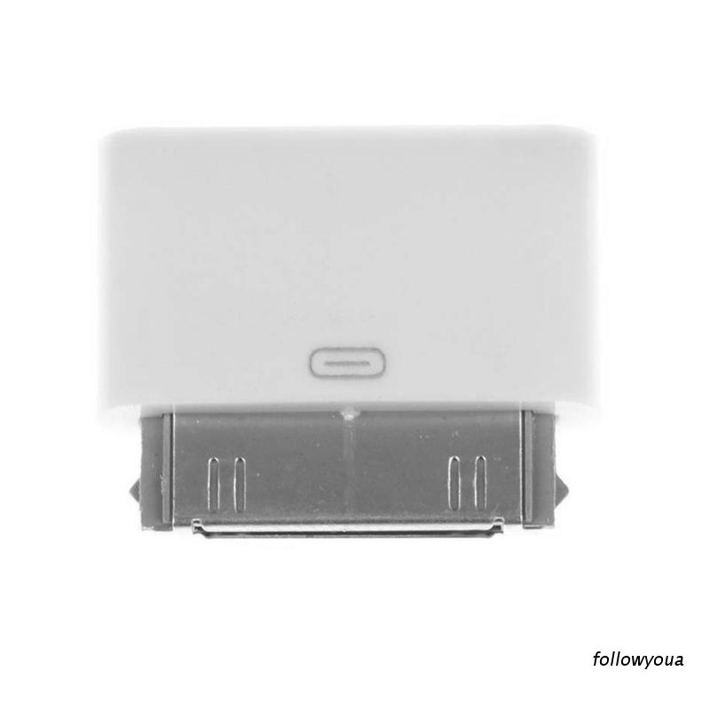 Đầu chuyển đổi cổng 8pin sang 30pin thích hợp cho iPhone4 4S iPad 2 3 iPad Touch 3 4