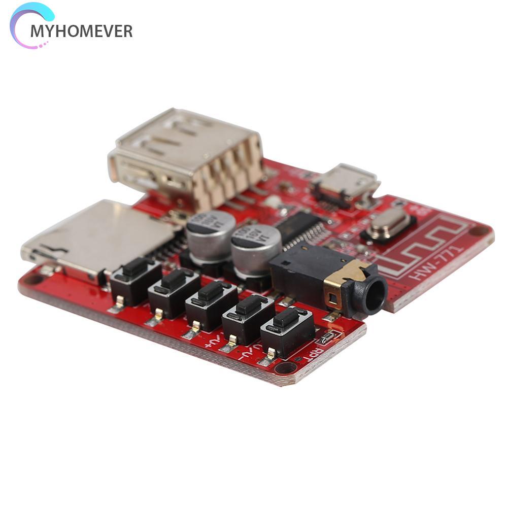 Bảng Mạch Nhận Tín Hiệu Âm Thanh Bluetooth Có Khe Thẻ Tf / Usb / Máy Nghe Nhạc Mp3