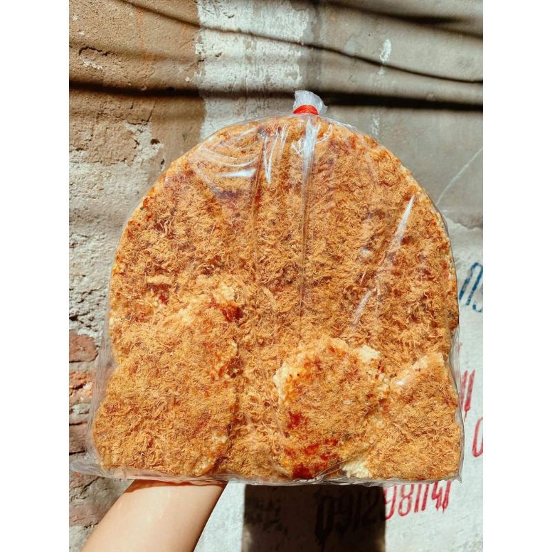 500g cơm cháy đáy nồi siêu chà bông, ruốc, cơm cháy ruốc, cơm cháy chà bông loại ngon