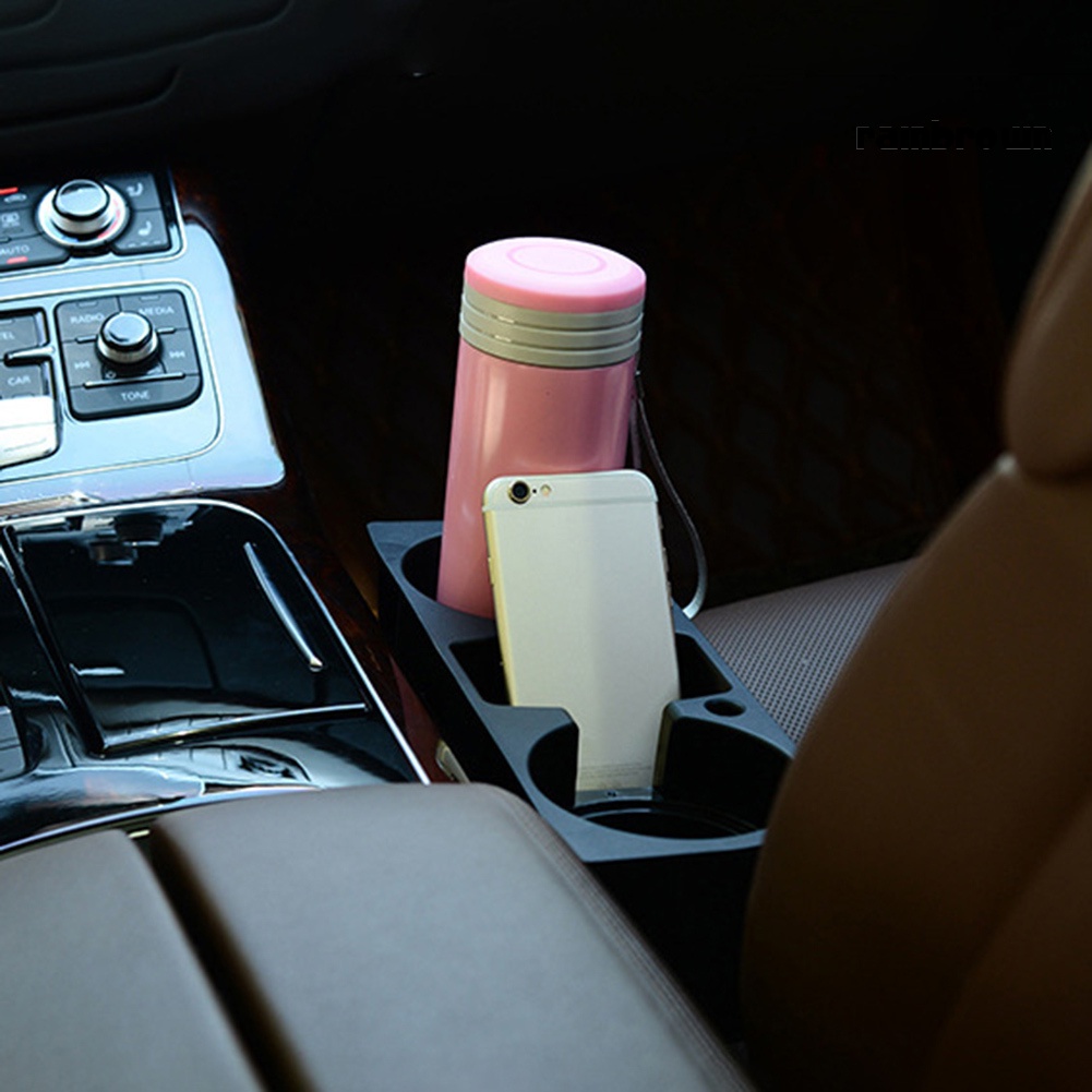 Giá Đỡ Bình Nước / Điện Thoại Gắn Khe Ghế Ngồi Xe Hơi