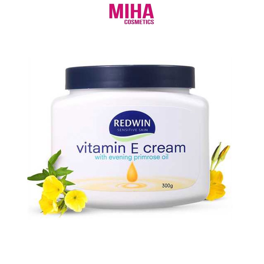 Kem Dưỡng Ẩm Mềm Mịn Redwin Vitamin E Cream 300g Úc