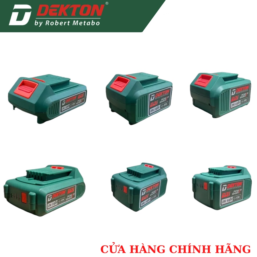 Pin 2A / 4A / 6A  - Dùng Cho Hệ Sinh Thái D21 Dekton