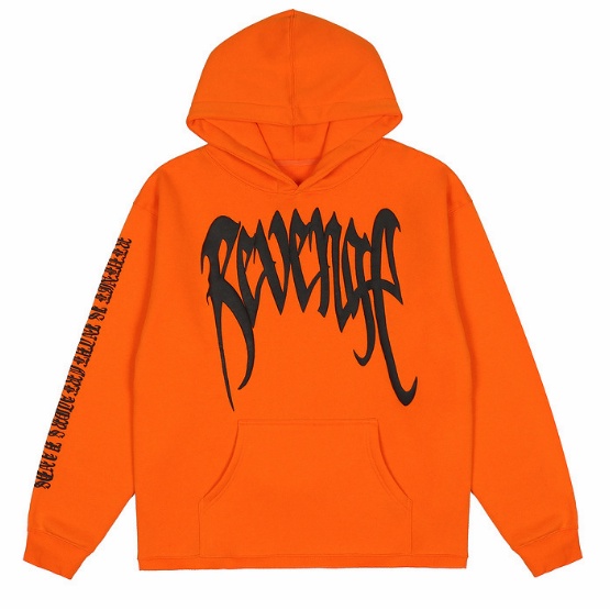 Revenge Áo len có mũ trùm đầu thông thường của nam và nữ mới