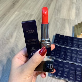 Son Dior Đỏ Cam 080 Red Smile fullsize fullbox