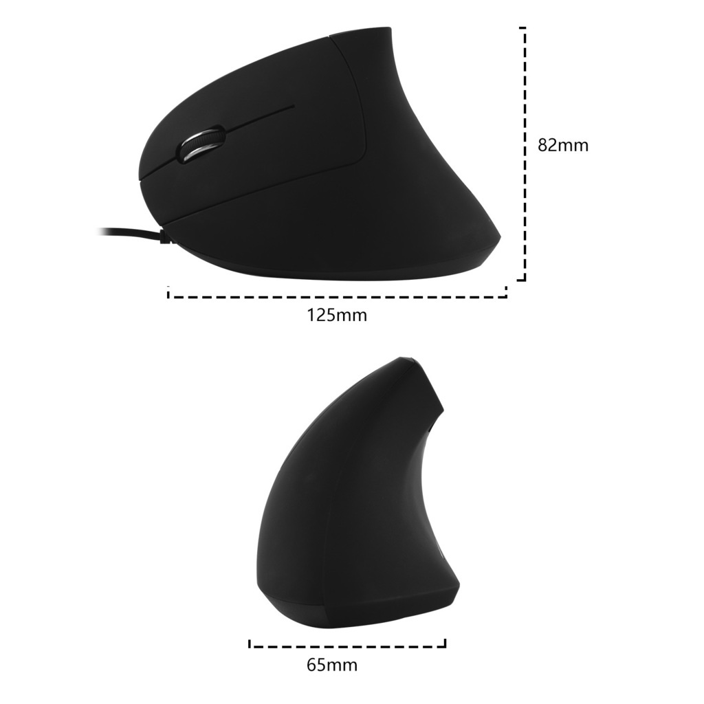 5D Tay trái chuột thẳng đứng chuột thẳng đứng chuột cho PC bên trái chuột có dây chuột công thái học chuột RGB cho máy tính xách tay Chuột Dây Dọc Dọc Dọc 5D Cho Máy Tính
