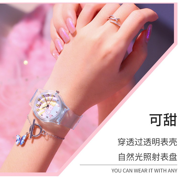 Đồng hồ điện tử trẻ em trong suốt hình nền nhân vật hoạt hình dànhTrẻ em Trai, gái | BigBuy360 - bigbuy360.vn