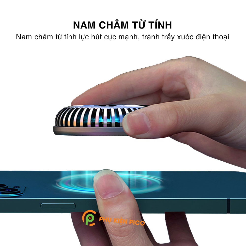 Quạt tản nhiệt điện thoại máy tính bảng X36 Pro / SL05 / Memo CX03 / X13 sò lạnh nam châm có sạc không dây