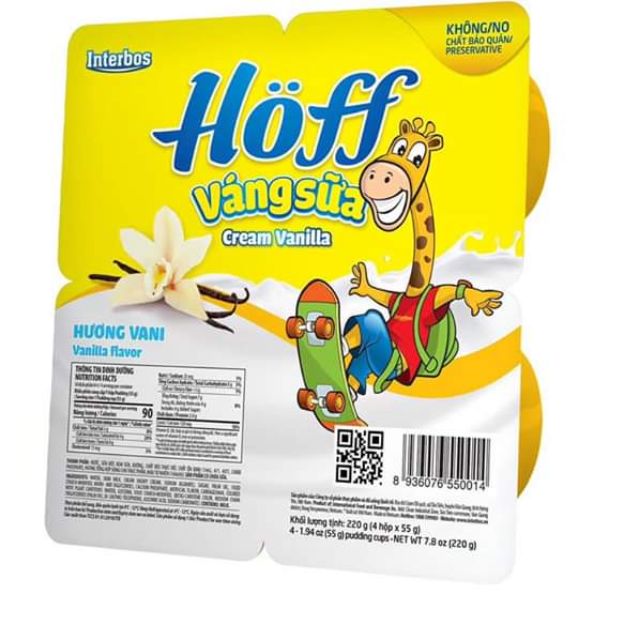 Váng sữa Hoff . Date tháng 6/2022
