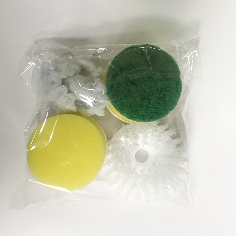 Máy Cọ Rửa Điện Đa Năng Sạc USB, bàn chải Vệ Sinh Bếp, Bồn Rửa Mặt,Đánh Giày, đánh bóng với Cọ Vệ Sinh Nhà Bếp/Phòng Tắm