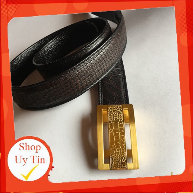 NEW -RẺ VÔ ĐỊCH Dây Nịt Thắt Lưng Da Bò Thật Cao Cấp KITZ0332 II Bảo Hành 1 Năm II Made in HongKong II Nam Nữ GM -Hàng n