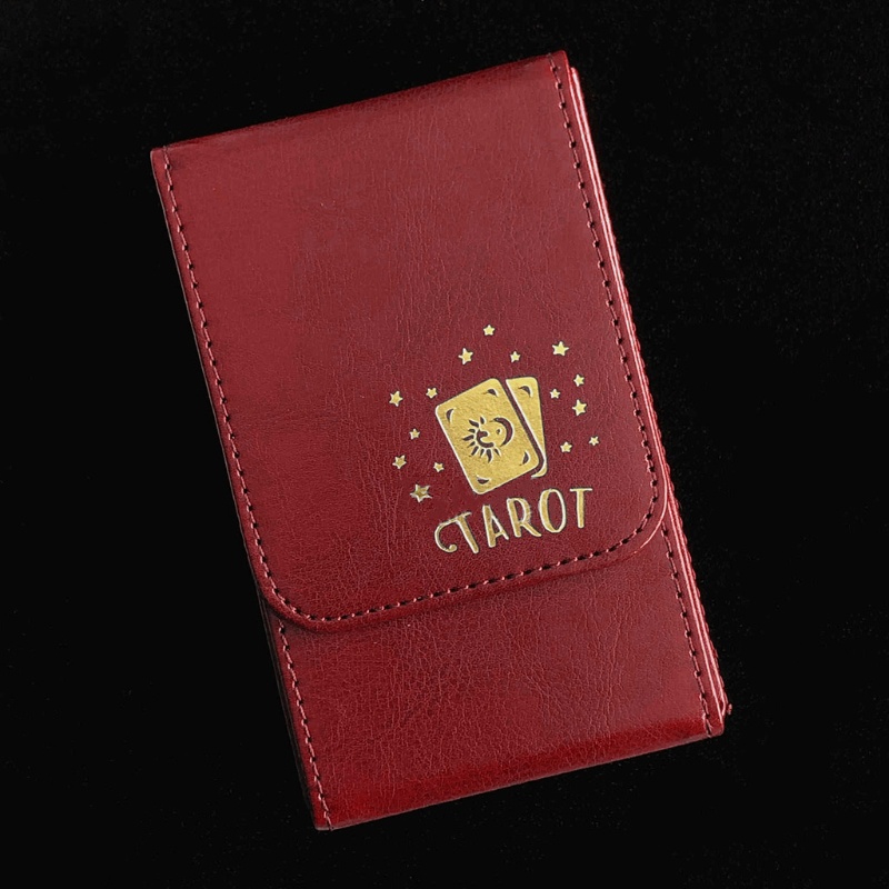 Hộp Đựng Thẻ Bài Tarot Bằng Da Pu