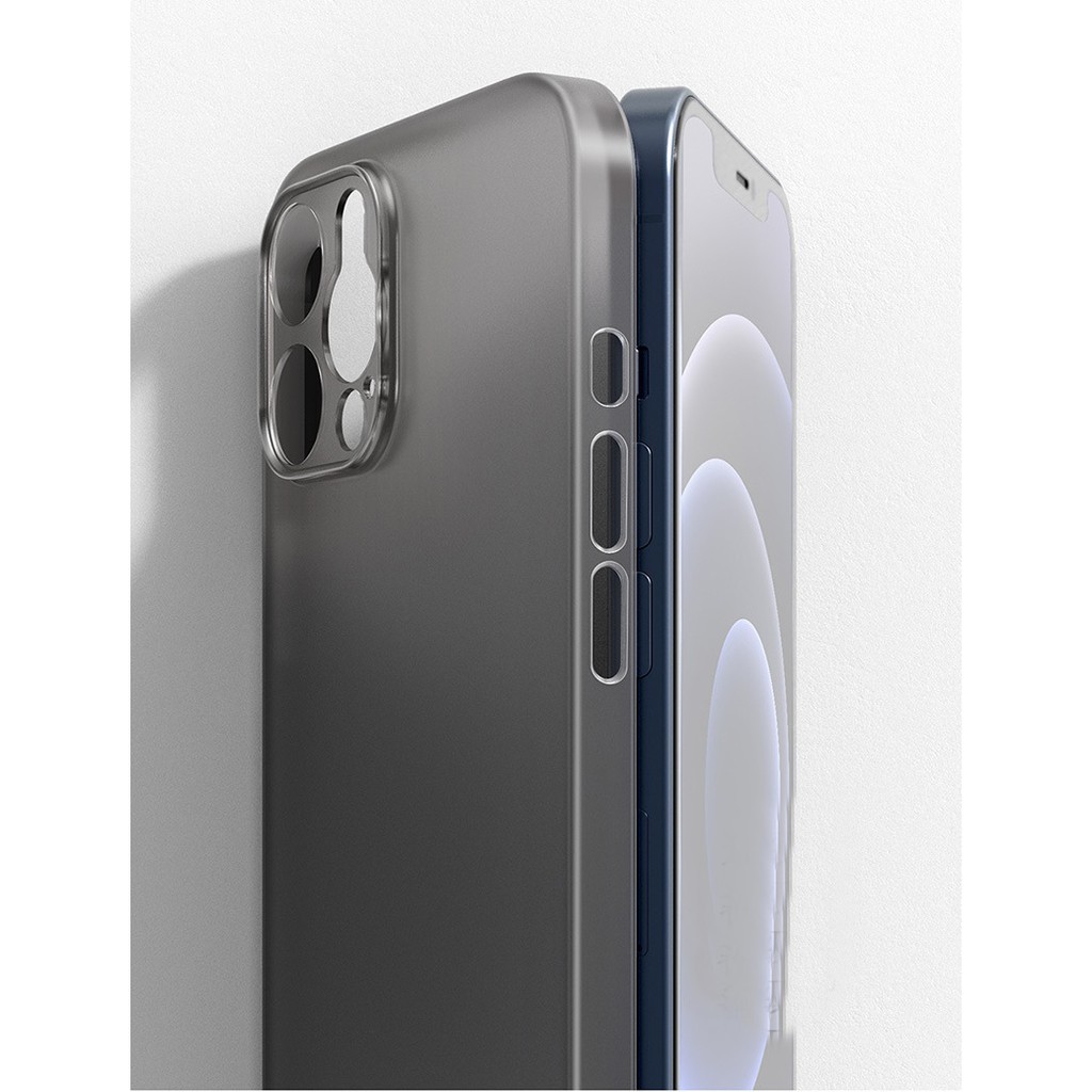 Ốp lưng siêu mỏng chống bám vân tay iPhone12 mini / iP12 Pro / iPh12 Promax Baseus Wing C